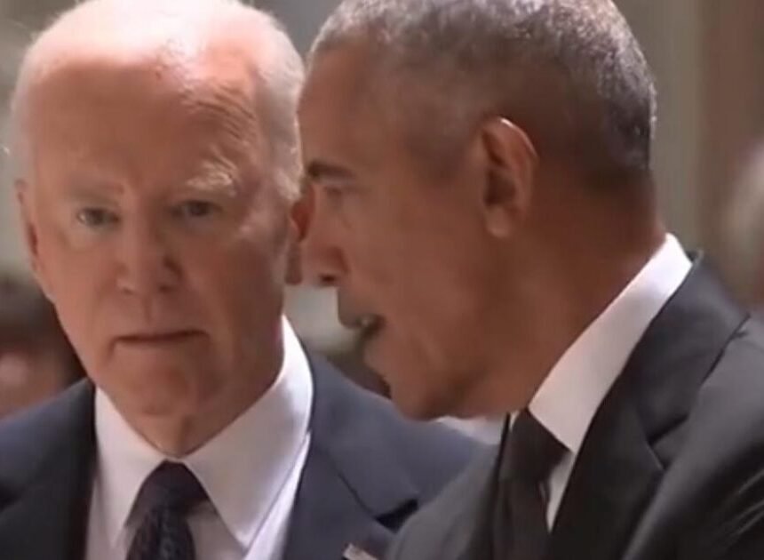 0-54-1200x630.jpg Joe Biden and Barack Obama Share Tense Exchange at Ethel Kennedy’s Funeral (VIDEO) | The Gateway Pundit