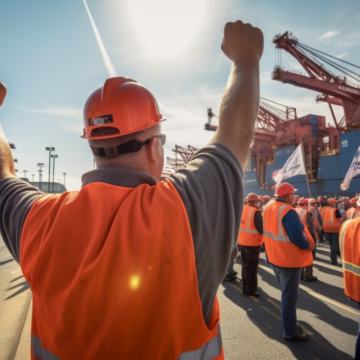 US Dockworkers Strike