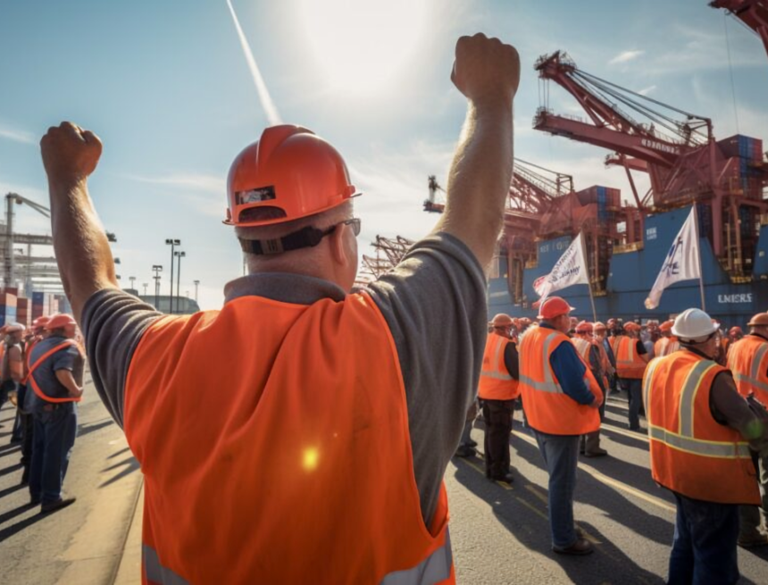 US Dockworkers Strike