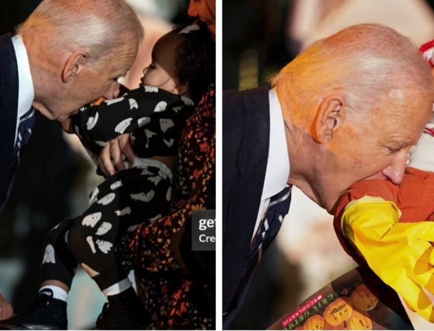 WHOA! Joe Biden Goes on Baby Biting Spree at White House Halloween Party – Bites at Least THREE BABIES in One Night | The Gateway Pundit