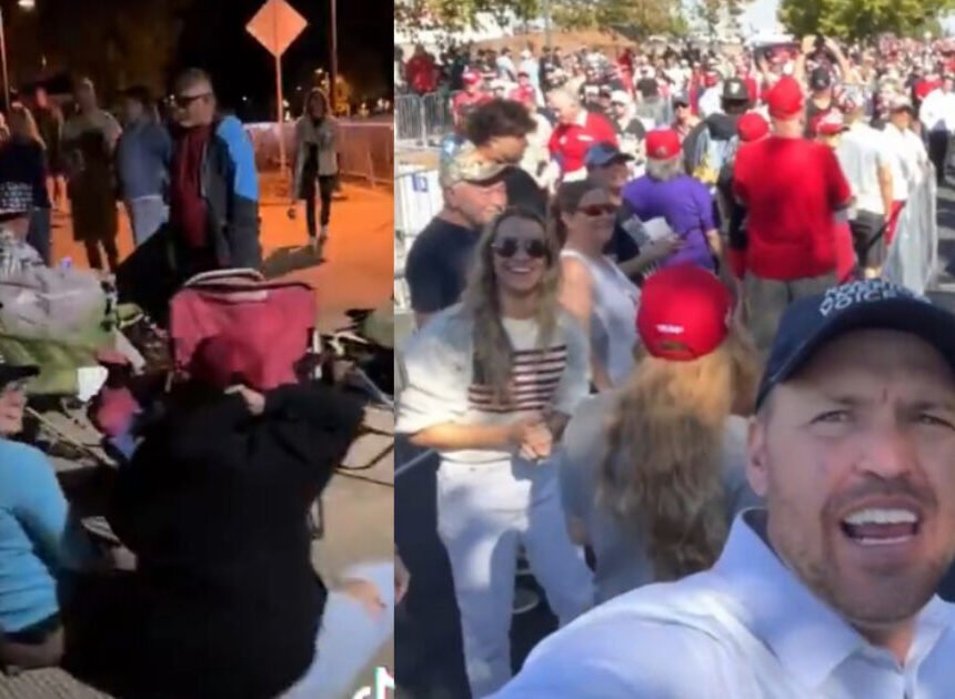 WATCH: Rallygoers Line Up and Wait Overnight to See Trump Speak in Prescott Valley, Arizona – Crowd is MASSIVE | The Gateway Pundit