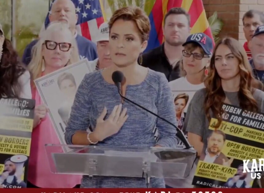 WATCH: Kari Lake Responds to Democrat Ruben Gallego’s Demand for Apology Over Divorce Records Being Unsealed | The Gateway Pundit