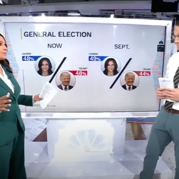 screen-shot-2024-10-13-at-7.02.19-pm_16x9.png Donald Trump Erases 5-Point Deficit, Pulls Even with Kamala Harris in New NBC Poll (Video) | The Gateway Pundit