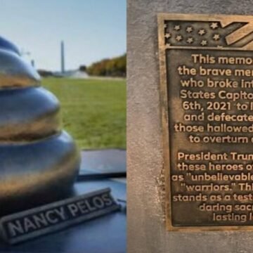 untitled-design-18-1200x630.jpg Childish Liberals Install Statue of ‘Giant Bronze Poop’ Sitting on Nancy Pelosi’s Desk in DC | The Gateway Pundit