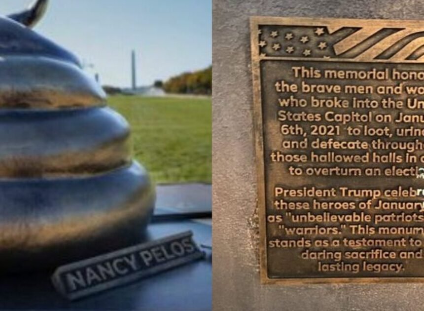 untitled-design-18-1200x630.jpg Childish Liberals Install Statue of ‘Giant Bronze Poop’ Sitting on Nancy Pelosi’s Desk in DC | The Gateway Pundit