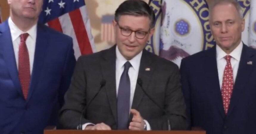 Reporter Tries to Get Speaker Johnson with ‘Gotcha’ Question on Transgender Freshman-Elect ‘Sarah’ McBride (VIDEO) | The Gateway Pundit