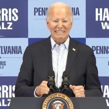 YIKES! Biden Sabotages Kamala Harris AGAIN After “Garbage” Comment with Bizarre Statement About Smacking MAGA Republicans in the Ass (VIDEO) | The Gateway Pundit