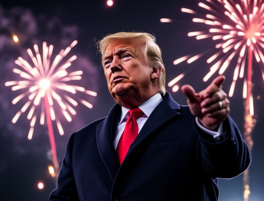 1732827339_trump-fireworks-ai-grok.jpeg Trump Effect: Republican Party Favorability is on the Rise as Democrat Favorability Tanks | The Gateway Pundit