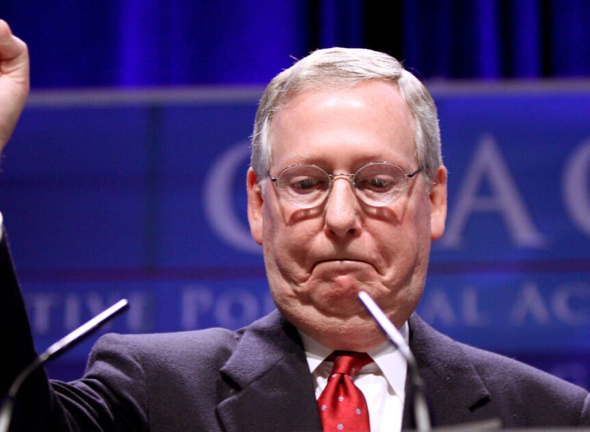 Mitch_McConnell_5438043026-1200x630.jpg GOP Senators Hand Mitch McConnell Power to Derail Trump’s Agenda with Two Key Senate Roles in 119th Congress for the Next Two Years | The Gateway Pundit
