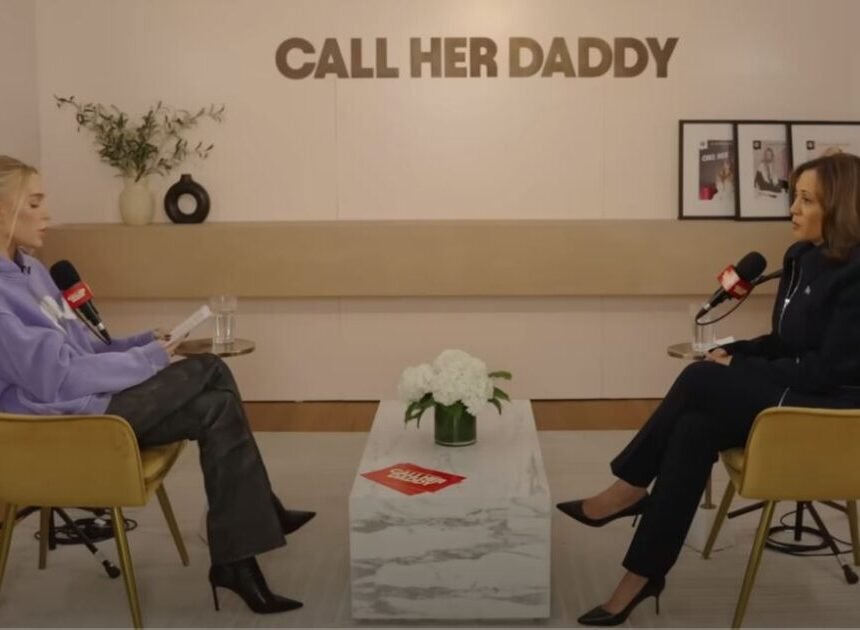 kamala-call-her-daddy-1200x630.jpg Kamala Spent $1 Billion and Blew $100,000 on a Personalized ‘Call Her Daddy’ Studio for her Interview with Raunchy Host | The Gateway Pundit