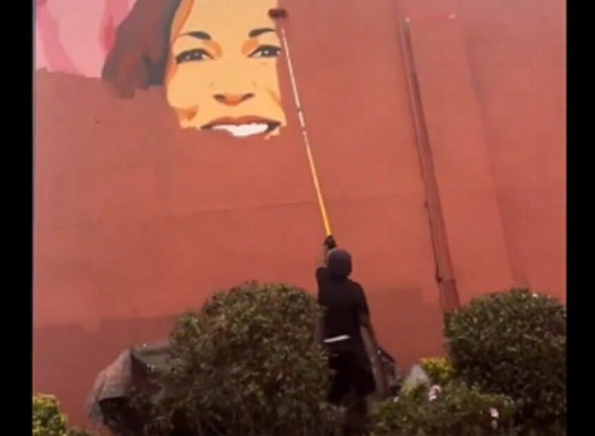 kamala-mural-1200x630.jpg OOF! Mural of Kamala Harris in Atlanta, Georgia Already Being Painted Over (VIDEO) | The Gateway Pundit