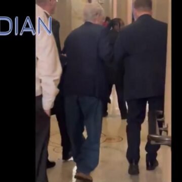 0-13.jpg WATCH: Shocking Video Shows Mitch McConnell Can Barely Walk After His Fall | The Gateway Pundit