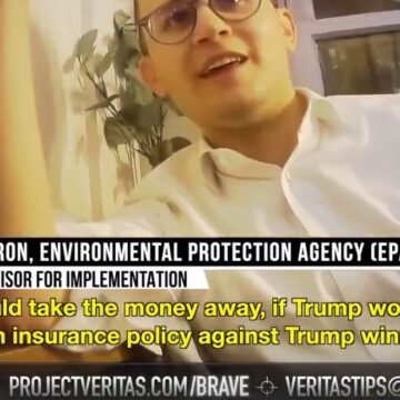 WATCH: EPA Advisor Caught on Undercover Video Admitting “Insurance Policy” Against Trump is Funneling Billions to Climate Organizations | The Gateway Pundit