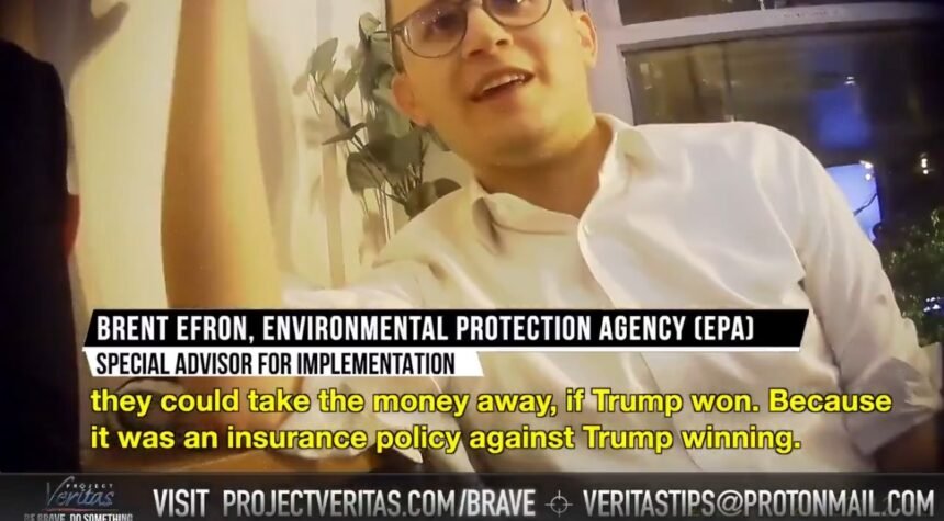 WATCH: EPA Advisor Caught on Undercover Video Admitting “Insurance Policy” Against Trump is Funneling Billions to Climate Organizations | The Gateway Pundit