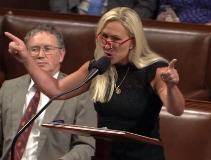 mtg-house-uniparty.jpg JUST IN: Chairwoman of Incoming DOGE Subcommittee Marjorie Taylor Greene Fires Off Letter to 24 Executive Agencies Over Attempts to “Trump-Proof” and Stop America First Agenda | The Gateway Pundit