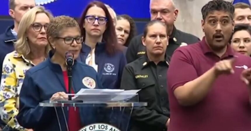 “Let Me Finish!” – LA’s Incompetent Mayor Botches Emergency Website Again, Lashes Out at Reporter, Claims Slashing Fire Dept Funding Had NO IMPACT (VIDEO) | The Gateway Pundit