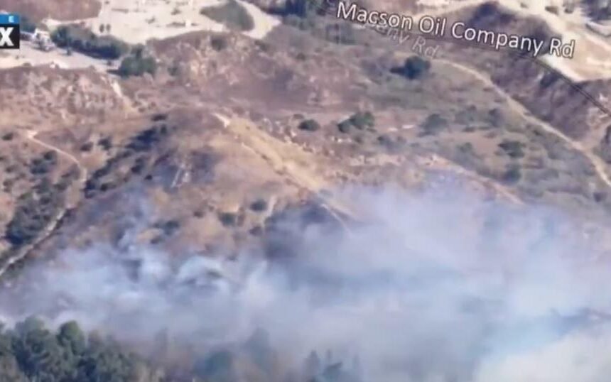 0-55.jpg Another Fire Breaks Out in Los Angeles: New Fire in Granada Hills Threatens Residential Homes (VIDEO) | The Gateway Pundit