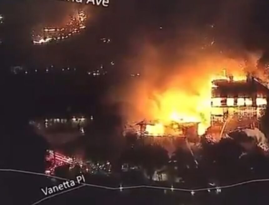 NEW CALIFORNIA FIRE ERUPTS! Studio City Now on Fire, Several Structures Engulfed (VIDEO) | The Gateway Pundit