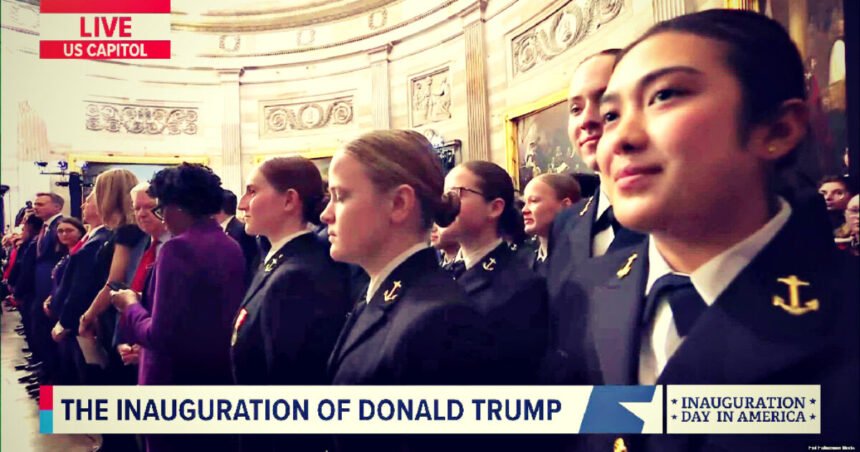 Glory, Glory, Hallelujah! Watch the Moving Rendition of ‘The Battle Hymn of the Republic’ by the Naval Academy Glee Club During Donald J. Trump’s Historic Inauguration (VIDEO) | The Gateway Pundit